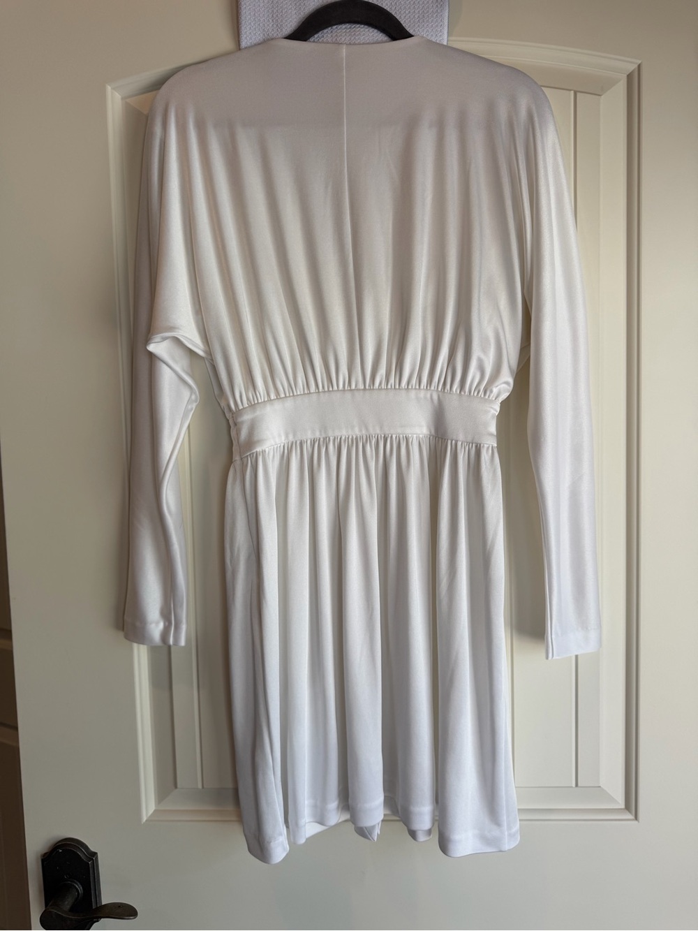 Halston Heritage White Carrie Bradshaw Dress Size 2 - Picture 3 of 12